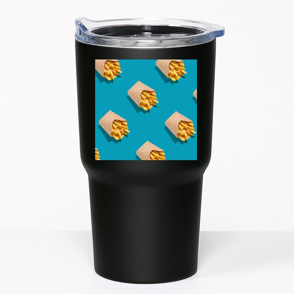 Cute Funny French Fry Fries Pastern Tumbler