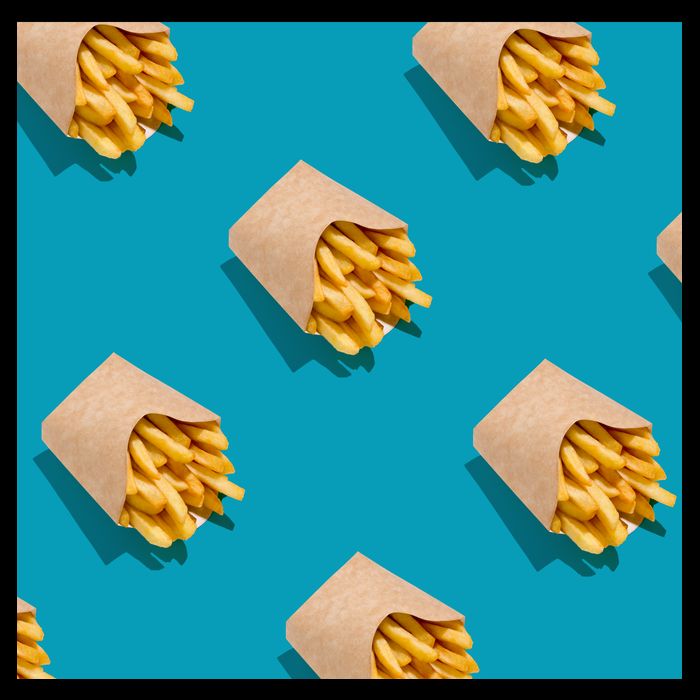 Cute Funny French Fry Fries Pastern Poster