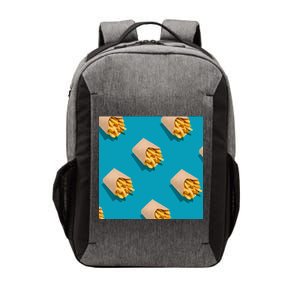 Cute Funny French Fry Fries Pastern Vector Backpack