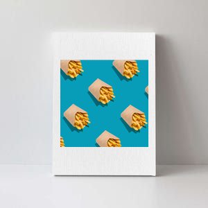 Cute Funny French Fry Fries Pastern Canvas