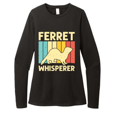 Cool Ferret For Men Women Animal Lover Ferret Owner Rodent Womens CVC Long Sleeve Shirt