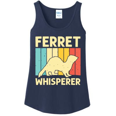 Cool Ferret For Men Women Animal Lover Ferret Owner Rodent Ladies Essential Tank