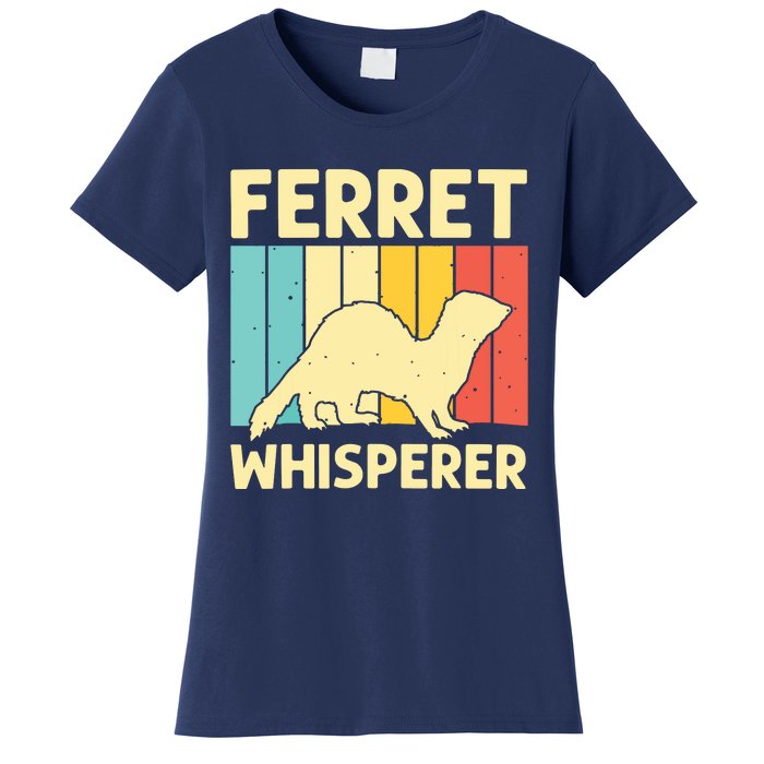 Cool Ferret For Men Women Animal Lover Ferret Owner Rodent Women's T-Shirt