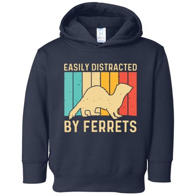 Cool Ferret For Men Women Animal Lover Ferret Owner Rodent Toddler Hoodie