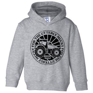 Clarksons Farm For The Utterly Mucky Black Toddler Hoodie