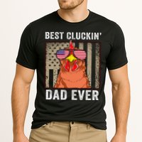 Chicken Funny Farm Best Cluckin' Dad Ever Chicken Cooling Performance Crew T-Shirt