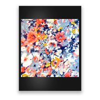 Colorful Flower Fabric Floral Pattern Poster
