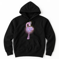 Cute Floral Flamingo Hoodie