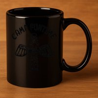 Camp Funtime, Gift, Punk, Rock, Retro, Summer 11oz C Handle Ceramic Mug