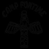 Camp Funtime, Gift, Punk, Rock, Retro, Summer Youth Performance Sprint T-Shirt