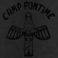 Camp Funtime, Gift, Punk, Rock, Retro, Summer 25L Jumbo Tote