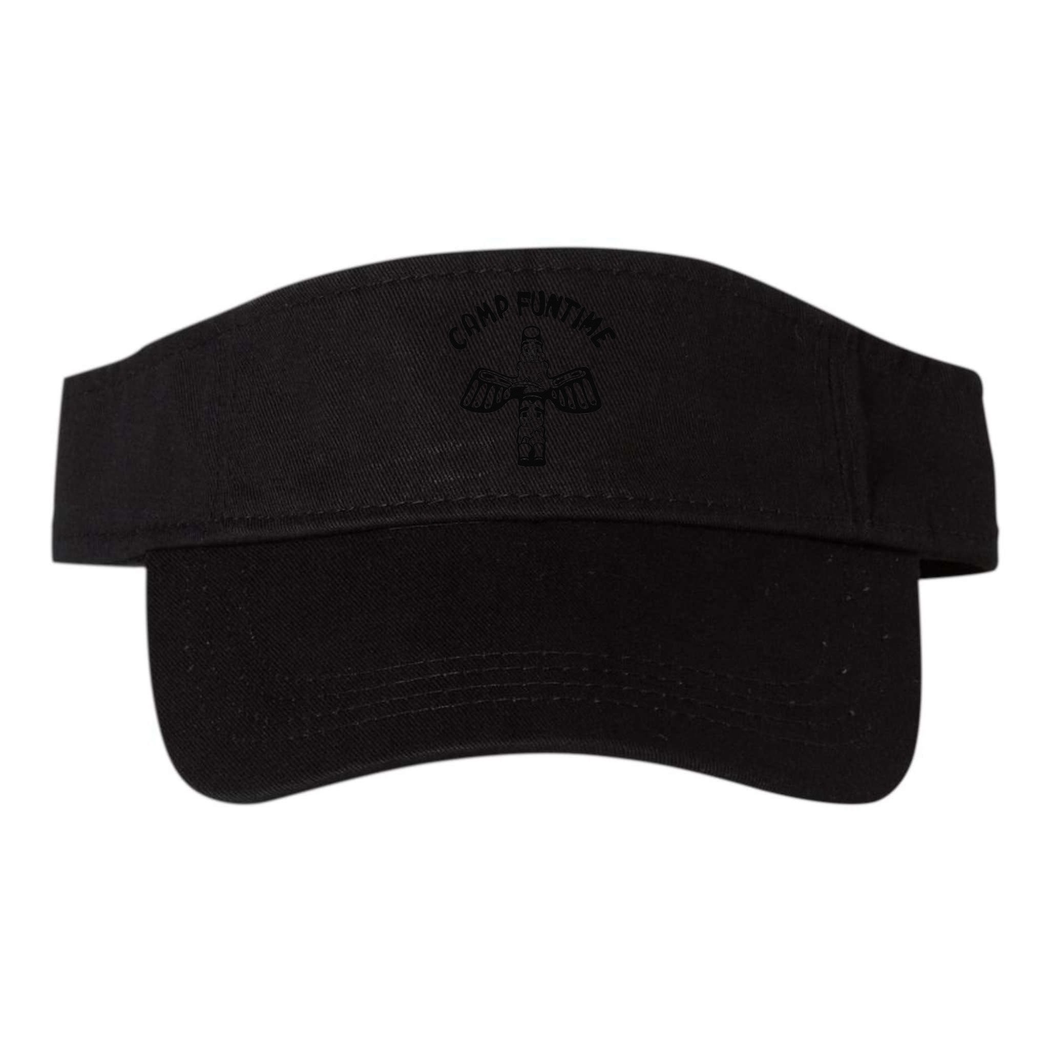 Camp Funtime, Gift, Punk, Rock, Retro, Summer Visor