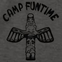 Camp Funtime, Gift, Punk, Rock, Retro, Summer Vector Backpack