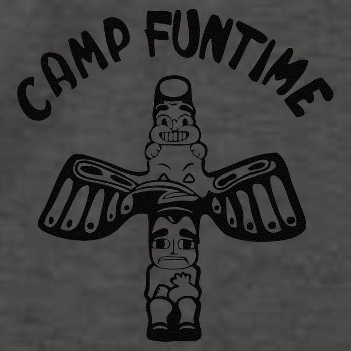 Camp Funtime, Gift, Punk, Rock, Retro, Summer Vector Backpack