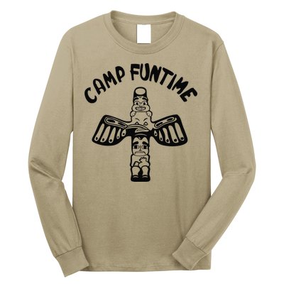Camp Funtime, Gift, Punk, Rock, Retro, Summer Long Sleeve Shirt