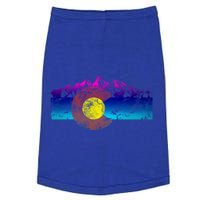 Colorado Flag Gift Colorful Rocky Mountains Version Cute Gift Doggie Tank