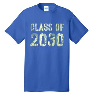 Camo Future Graduation Class Of 2030 6Th Grade Summer Camp Meaningful Gift Tall T-Shirt