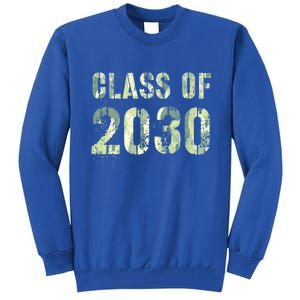 Camo Future Graduation Class Of 2030 6Th Grade Summer Camp Meaningful Gift Tall Sweatshirt