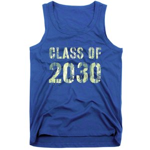 Camo Future Graduation Class Of 2030 6Th Grade Summer Camp Meaningful Gift Tank Top