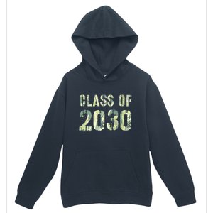 Camo Future Graduation Class Of 2030 6Th Grade Summer Camp Meaningful Gift Urban Pullover Hoodie