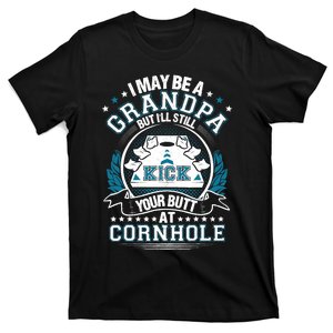 Cornhole Funny Grandpa Cornhole Grandfather Funny T-Shirt