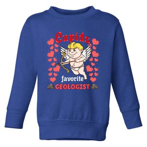 Cupids Favorite Geologist Valentines Day Gift Toddler Sweatshirt