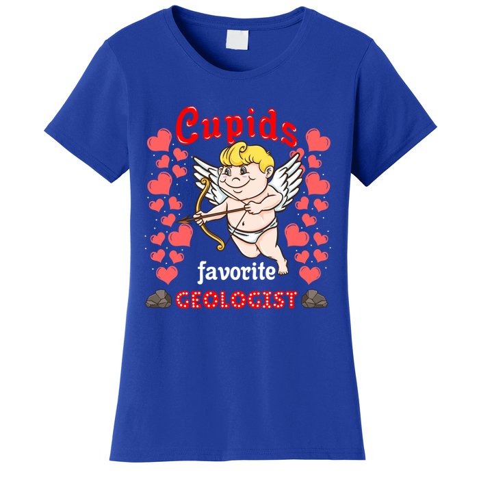 Cupids Favorite Geologist Valentines Day Gift Women's T-Shirt