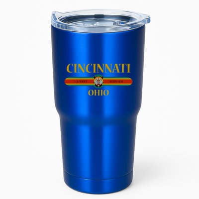 Cincinnati Funny Gift Ohio Funny Gift Fashion Design Funny Gift Tiger Face Funny Tumbler