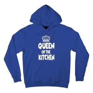 Cooking Funny Gift Queen Of The Kitchen Chef Cook Gift Hoodie