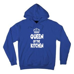 Cooking Funny Gift Queen Of The Kitchen Chef Cook Gift Tall Hoodie