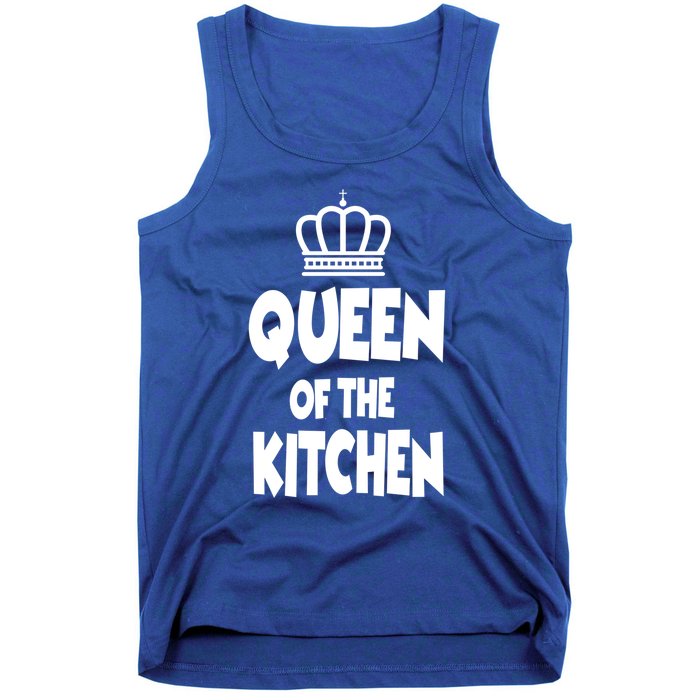 Cooking Funny Gift Queen Of The Kitchen Chef Cook Gift Tank Top