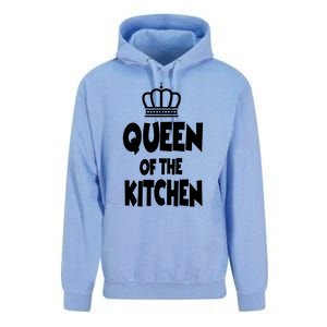 Cooking Funny Gift Queen Of The Kitchen Chef Cook Gift Unisex Surf Hoodie