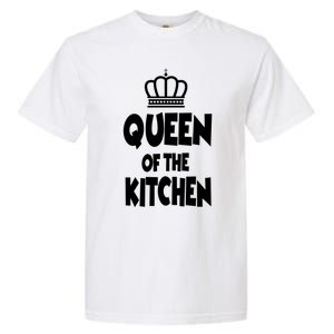 Cooking Funny Gift Queen Of The Kitchen Chef Cook Gift Garment-Dyed Heavyweight T-Shirt