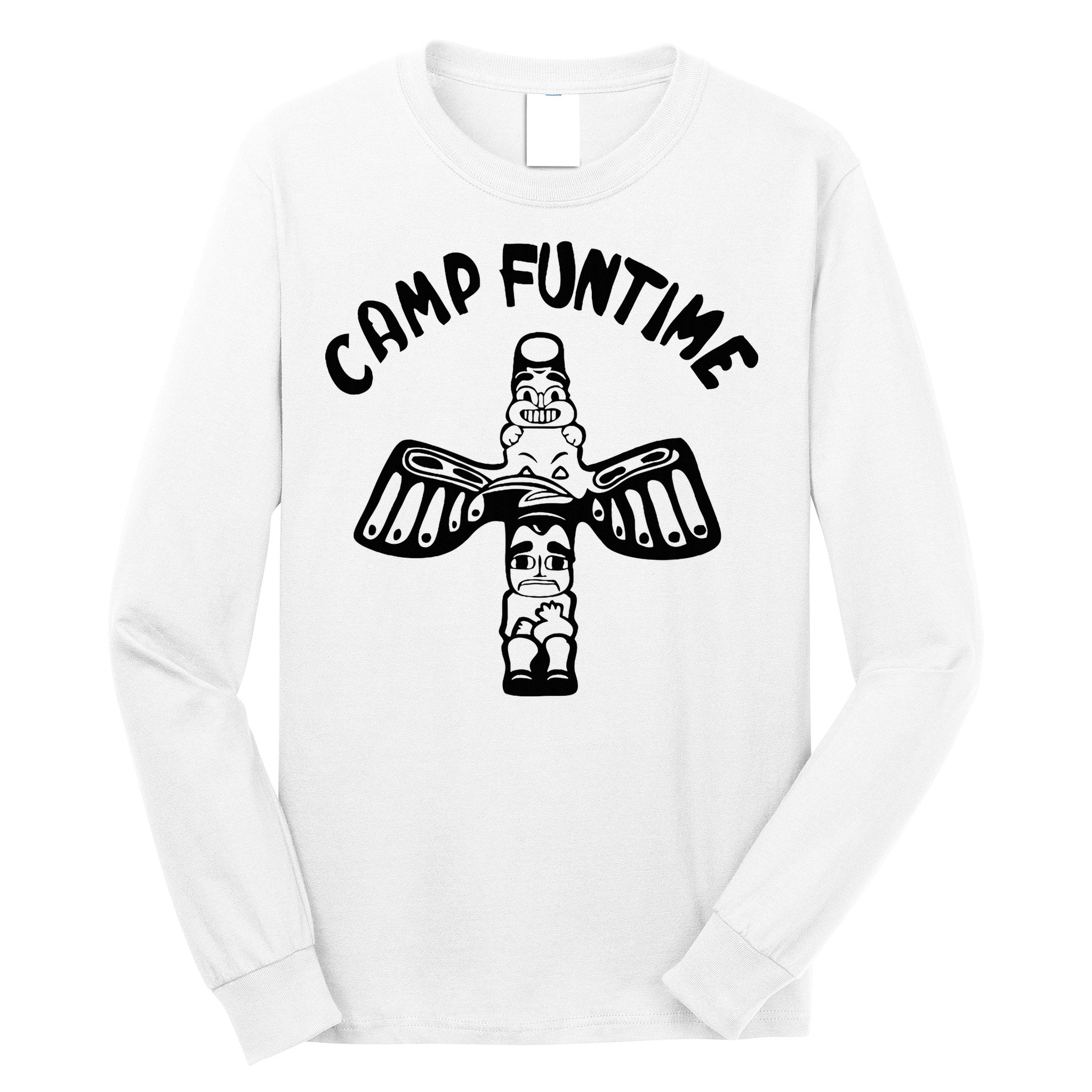 Camp Funtime Gift Punk Rock Retro Summer Long Sleeve Shirt
