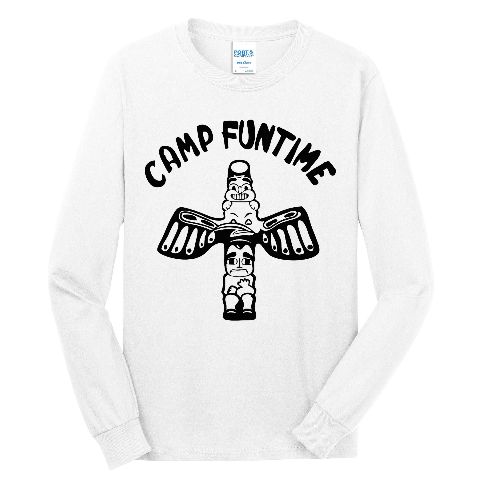 Camp Funtime Gift Punk Rock Retro Summer Tall Long Sleeve T-Shirt