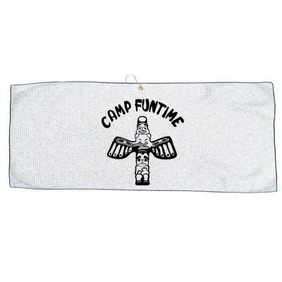 Camp Funtime Gift Punk Rock Retro Summer Large Microfiber Waffle Golf Towel