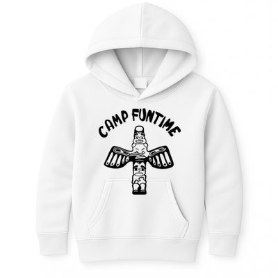 Camp Funtime Gift Punk Rock Retro Summer Kids Hoodie