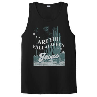 Christian Faith God Follow Jesus Hallowen Fall O Ween Gift PosiCharge Competitor Tank