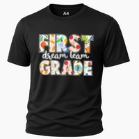 Cute First Grade Dream Team Back To School Cooling Performance Crew T-Shirt