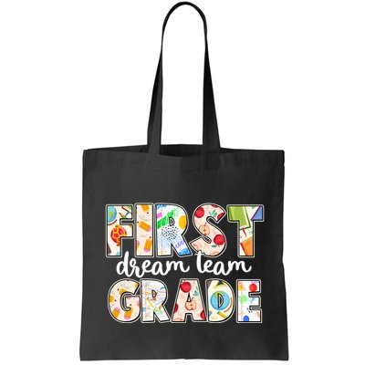 Cute First Grade Dream Team Back To School Bag