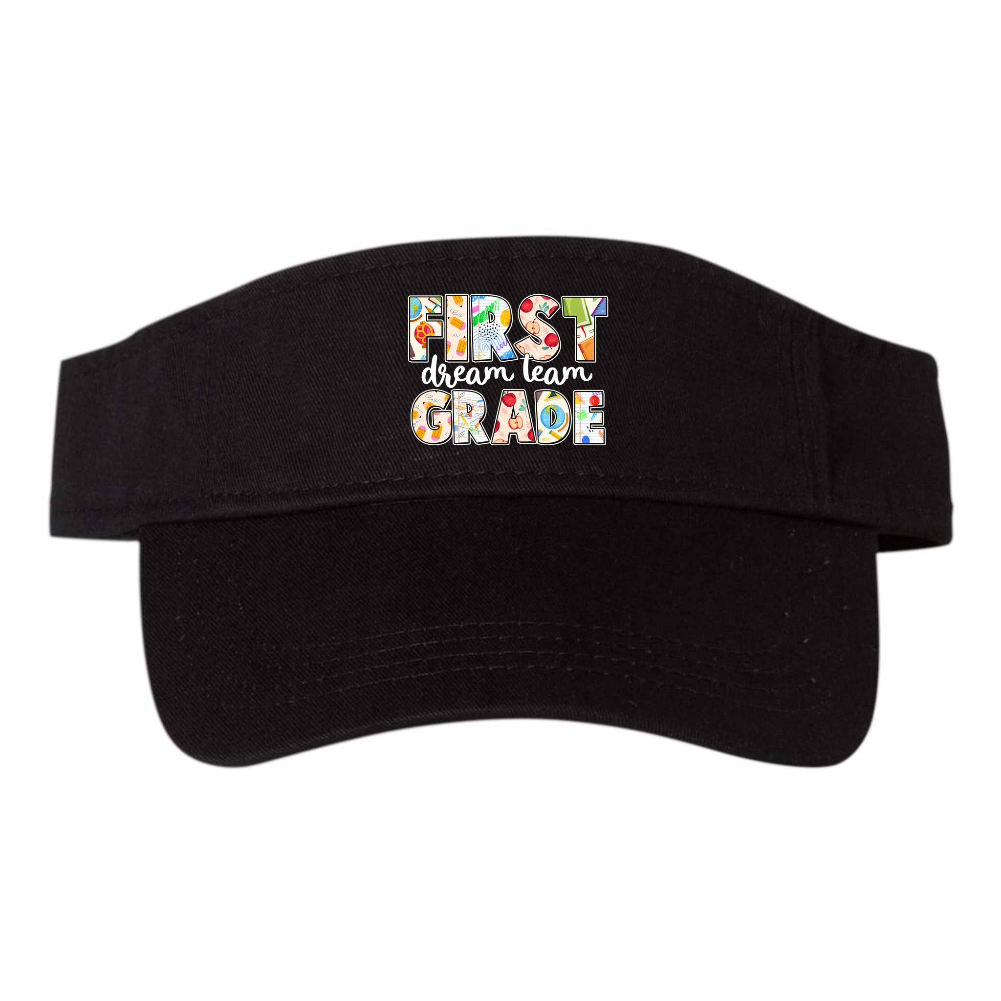 Cute First Grade Dream Team Back To School Visor