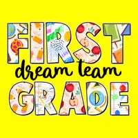 Cute First Grade Dream Team Back To School 11oz C Handle Ceramic Mug