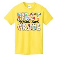 Cute First Grade Dream Team Back To School Kids T-Shirt