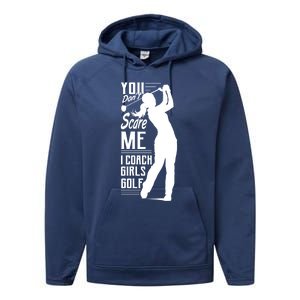 Coaches Funny Gift Meaningful Gift Performance Fleece Hoodie