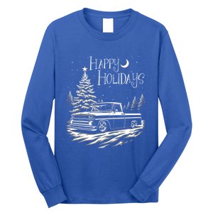 Classic First Gen C10 6066 Apache Happy Holidays Christmas Gift Long Sleeve Shirt