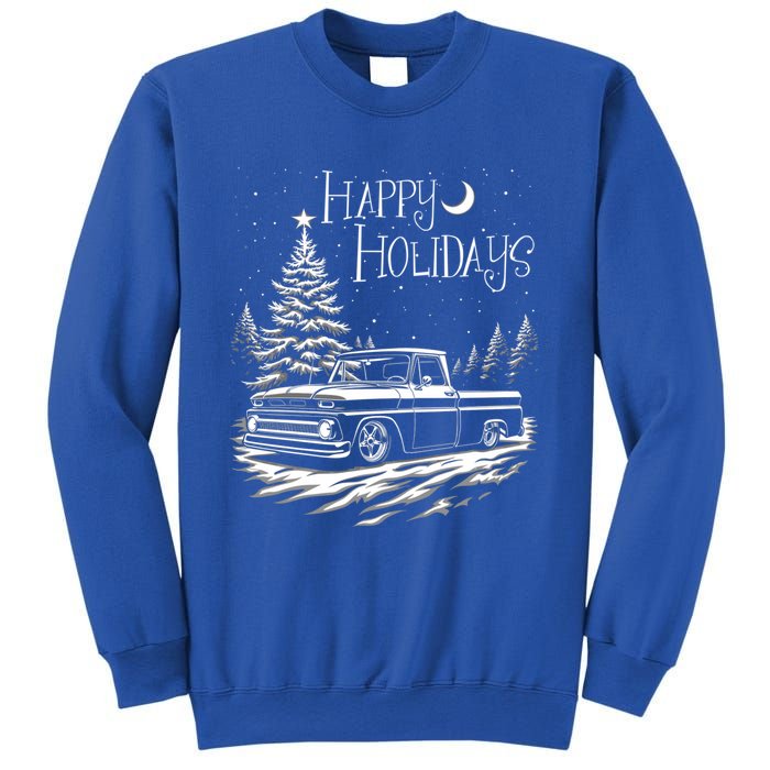 Classic First Gen C10 6066 Apache Happy Holidays Christmas Gift Sweatshirt