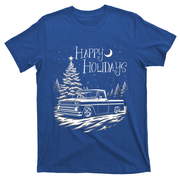 Classic First Gen C10 6066 Apache Happy Holidays Christmas Gift T-Shirt