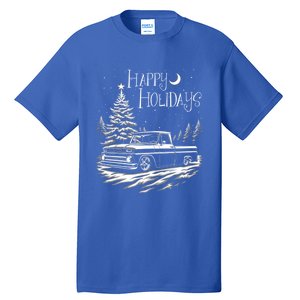 Classic First Gen C10 6066 Apache Happy Holidays Christmas Gift Tall T-Shirt