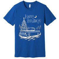 Classic First Gen C10 6066 Apache Happy Holidays Christmas Gift Premium T-Shirt