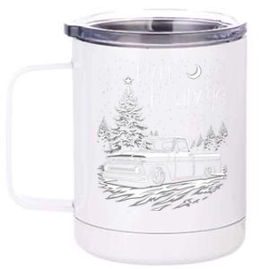 Classic First Gen C10 6066 Apache Happy Holidays Christmas Gift 12 oz Stainless Steel Tumbler Cup